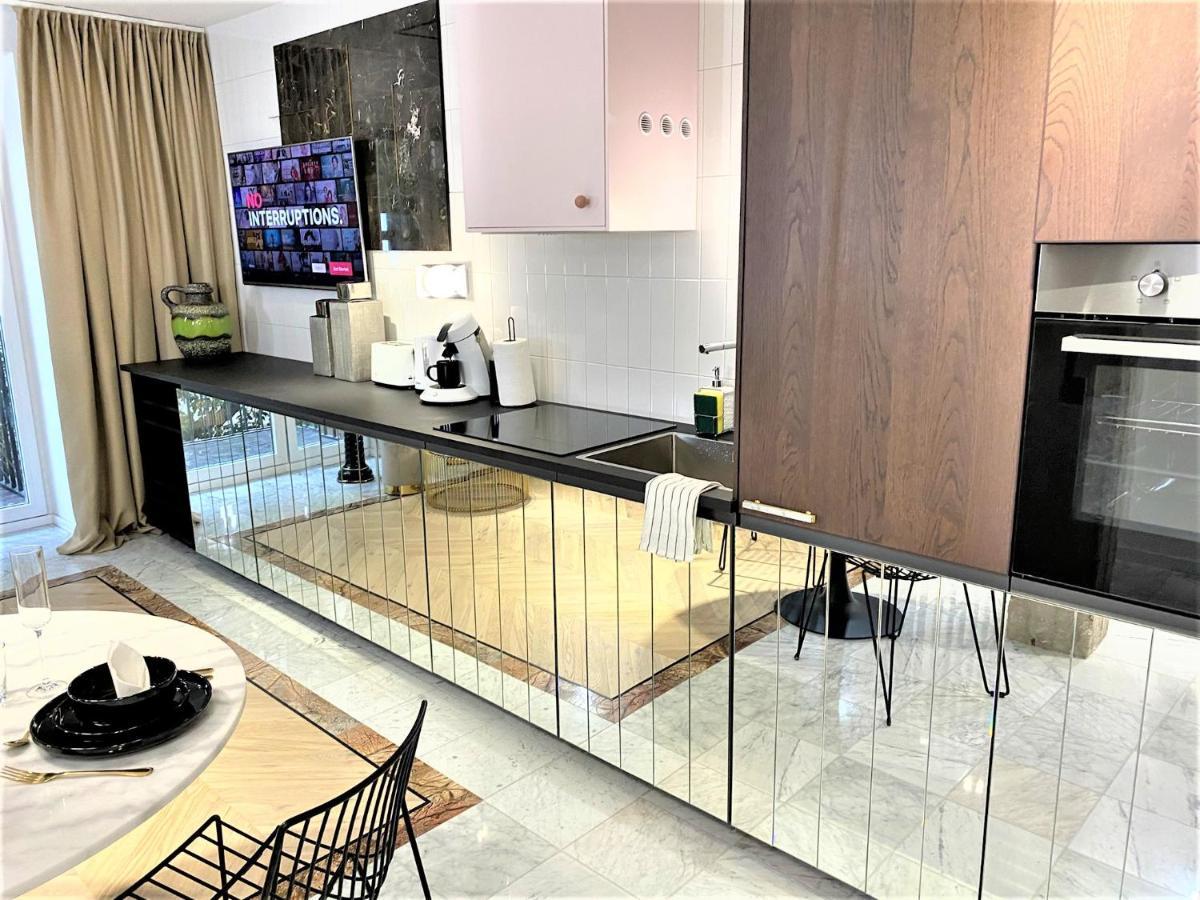 Design+Luxus Apartment Im Zentrum! +Netflix Varsóvia Exterior foto