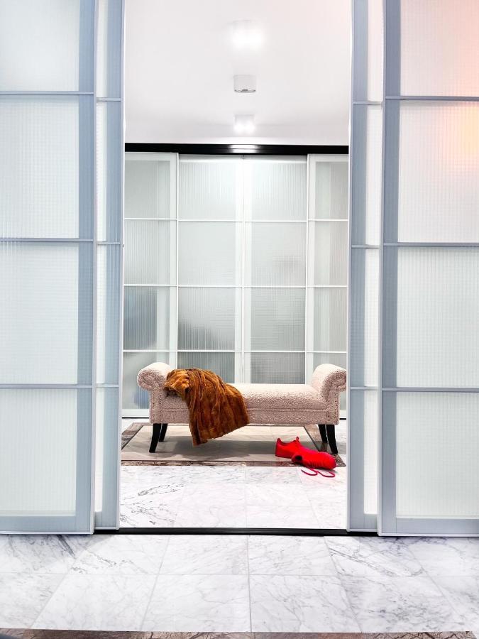 Design+Luxus Apartment Im Zentrum! +Netflix Varsóvia Exterior foto