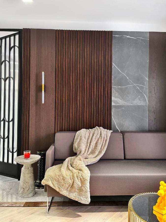 Design+Luxus Apartment Im Zentrum! +Netflix Varsóvia Exterior foto